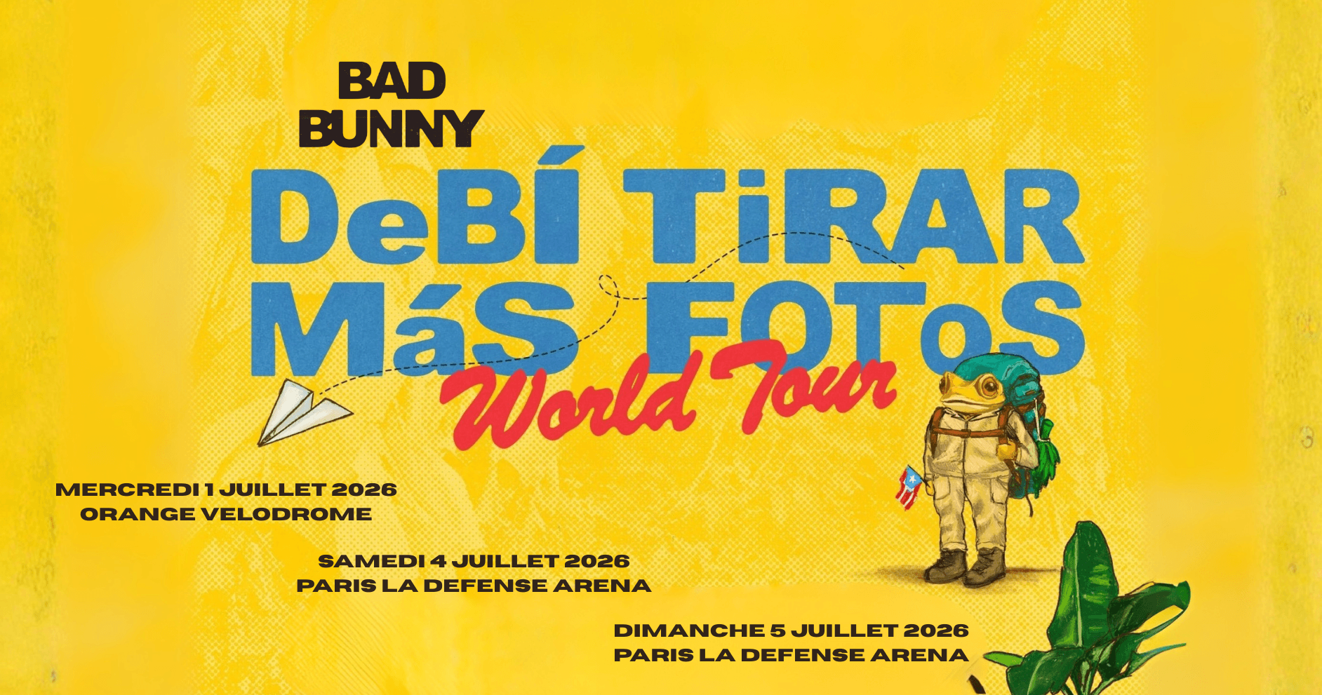 Bad Bunny - DeBÍ TiRAR MáS FOToS World Tour