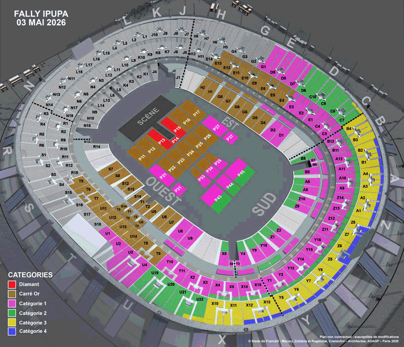 Plan de Stade de France