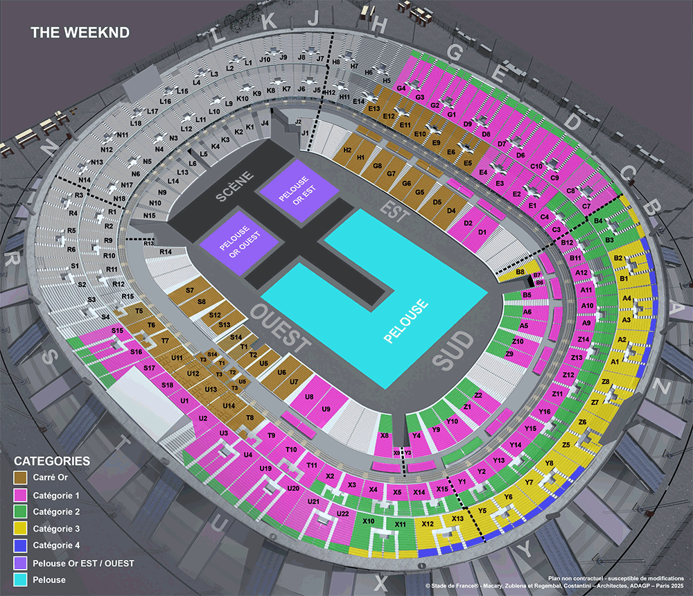 Plan de Stade de France