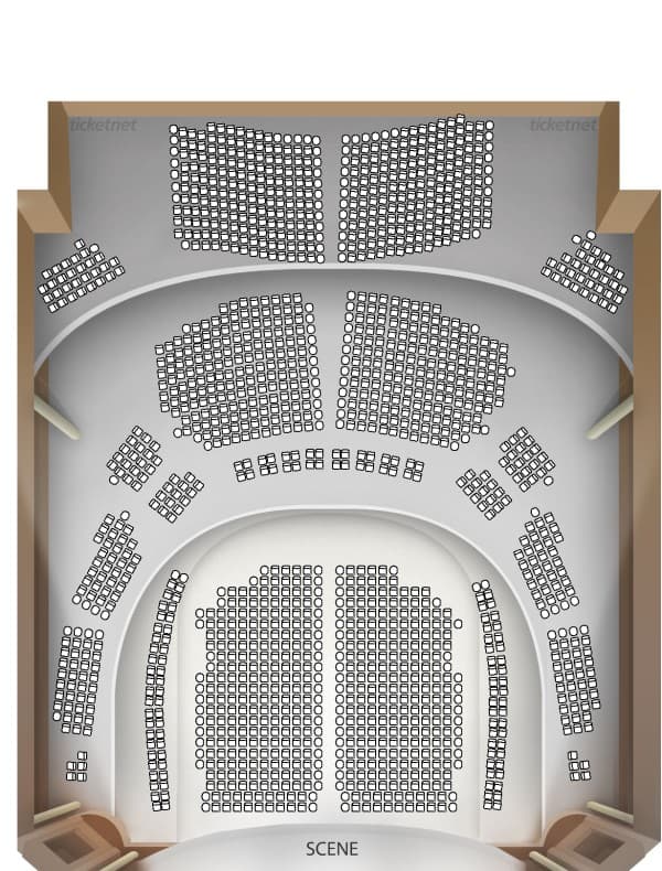 Plan de Les Folies Bergère
